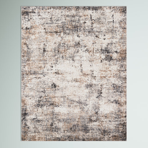 Steelside™ Romano Beige/Gray Rug & Reviews Wayfair